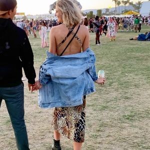 Novella Royale animal print vintage inspired dress